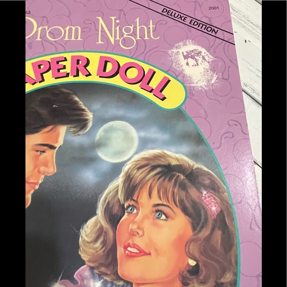 Golden Books vintage Prom Night Paper doll book - Picture 2 of 13